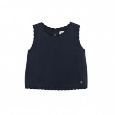 ABEL & LULA τοπ μπλουζάκι κορίτσι 26-05177-093 μαύρο